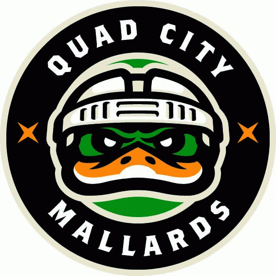 quad city mallards 2014-pres secondary logo iron on transfers for clothing